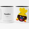 Taza personalizada de los gigantes y cabezudos de Pamplona: Braulia
