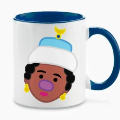 Taza personalizada de los gigantes y cabezudos de Pamplona: Esther Arata