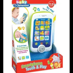 Teléfono Smartphone Infantil Animales con luz y sonidos - Clementoni
