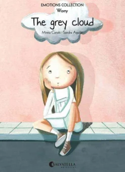 The grey cloud. (Worry) Emotions collection 6