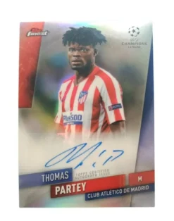 Clearance Topps Thomas Partey Autógrafo Original Finest Uefa Champions League 2019 2020