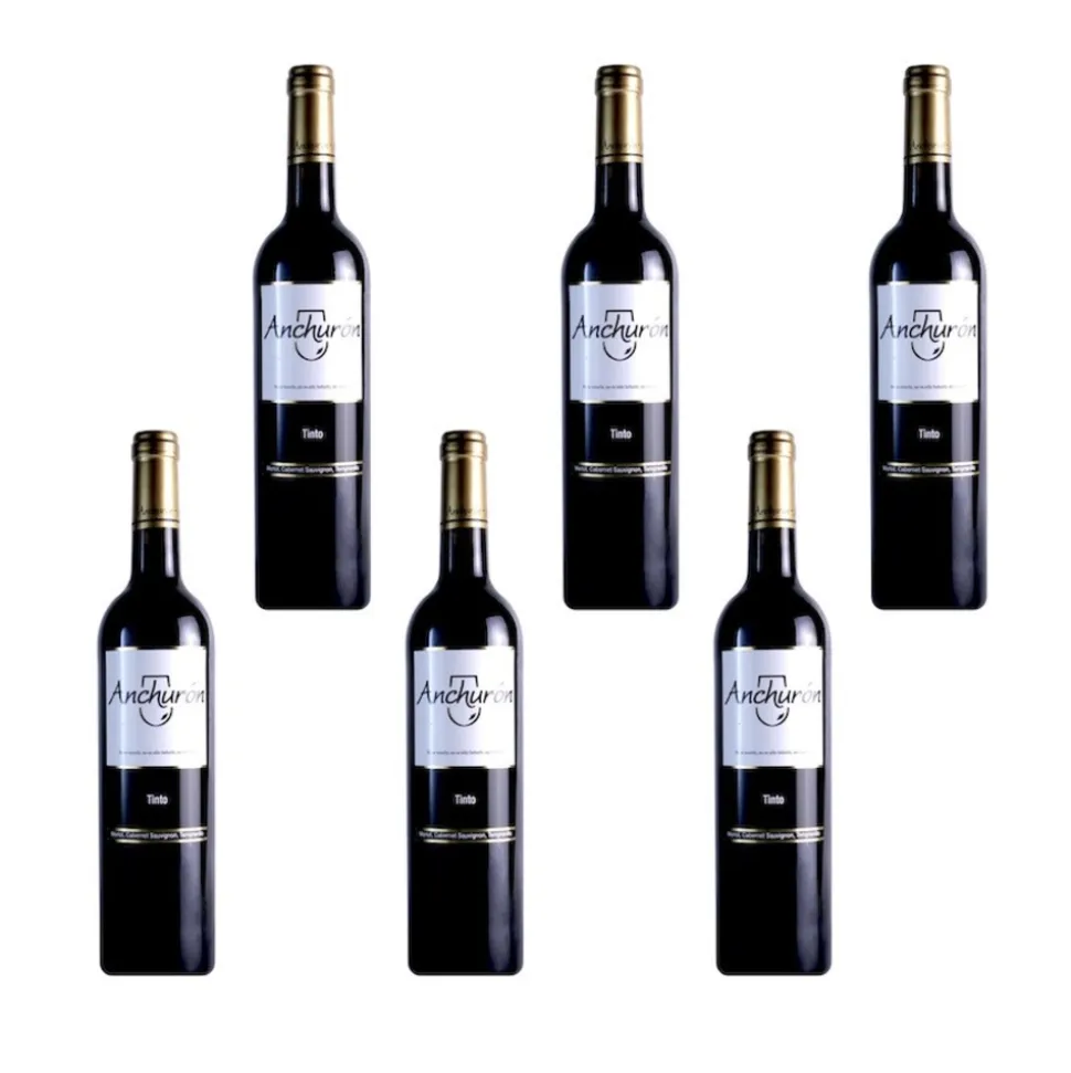 Tinto 2019, caja 6 botellas de 75 cl.