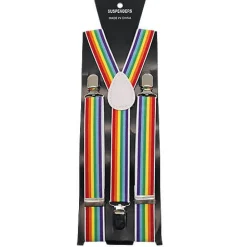 Best Disfraces Lucero Tirantes Multicolor Arcoíris Adulto