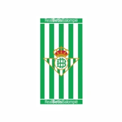 Toalla microfibra de baño Real Betis Balompié 70 x 140 cm