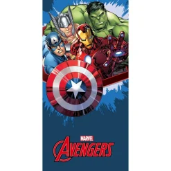 Toalla Playa o Piscina Algodón 100% Avengers Los Vengadores 140x70cm