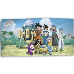 Toalla Playa o Piscina Algodón 100% Dragon Ball 140x70cm