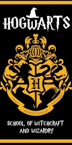 New El Reino Friki Toalla Playa o Piscina Microfibra Harry Potter Hogwarts - 140x70 cm
