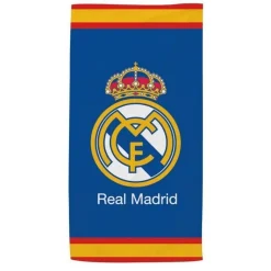 Toalla Playa o Piscina Microfibra Real Madrid 140x70cm