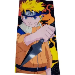 Toalla Playa o Piscina Microfibra Anime Naruto 140x70cm