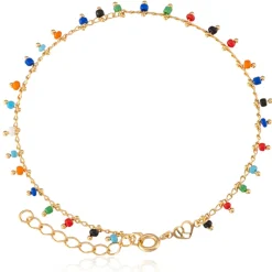 Omar Joyas Rommy Tobillera Multicolor