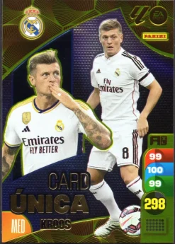 Toni Kroos Card Unica Real Madrid 2024-25 cromo Panini Adrenalyn XL La Liga 24/25