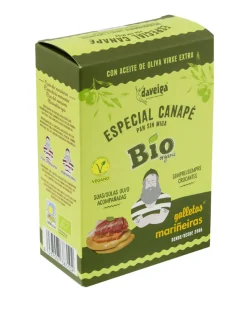 Tostas de pan Especial Canapé con aceite de oliva virgen extra Bio - Pack 14 x 100g