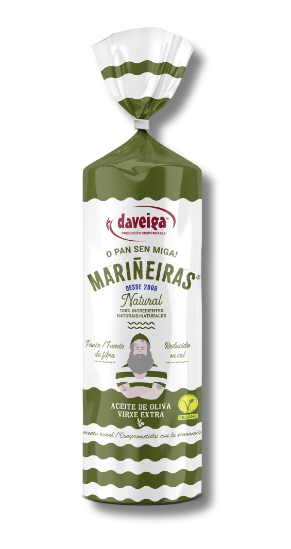 Tostas de pan naturales con Aceite de Oliva Virgen Extra - Pack 10 x 200g