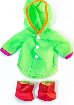Traje de lluvia con chubasquero y botas (32 cm)