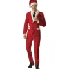 Traje Divertido de Papá Noel para hombre