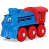 Tren Locomotora cara azul