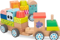 Best Color Baby Tren Zoo de madera