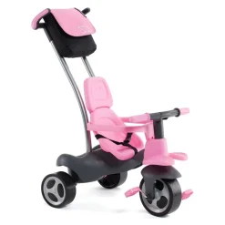 Triciclo Urban Infantil Evolutivo Trike Rosa Soft Control con sombrilla