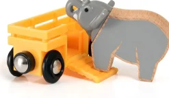 Vagoneta con elefante