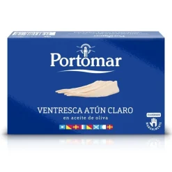 VENTRESCA ATUN CLARO ACEITE OLIVA RR-120 PORTOMAR