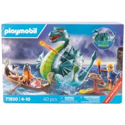 Hot Playmobil Vikingos con Monstruo Marino de