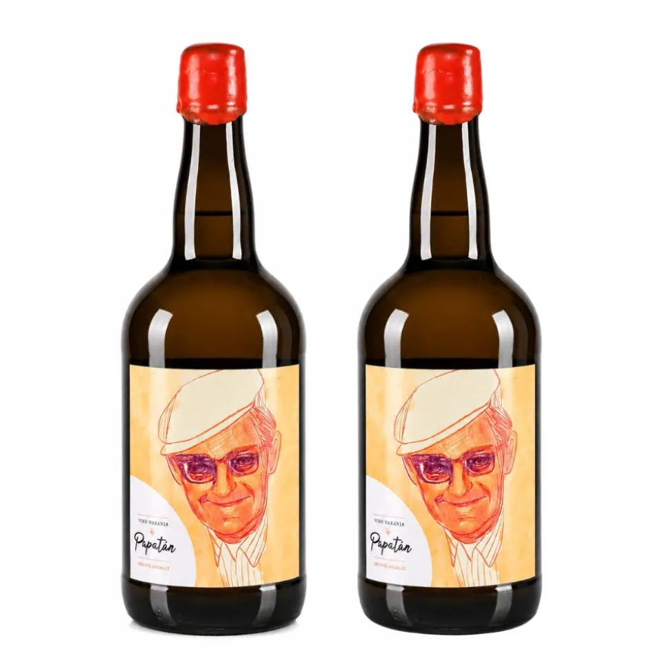 Vino Naranja Papatán - 2 x 750 ml