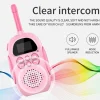 Klack Walkie Talkie Inalámbrico ® para niños y niñas, Recargable, Alcance hasta 3Km