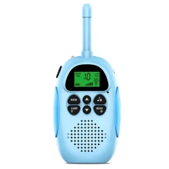 Klack Walkie Talkie Inalámbrico ® para niños y niñas, Recargable, Alcance hasta 3Km