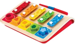 Discount Hape Xilófono clasificador formas