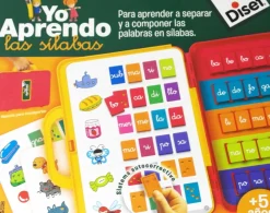 Hot Diset Yo aprendo las sílabas. Para aprender a separar y componer las palabras en sílabas