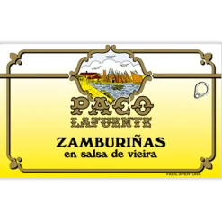 Zamburiñas en salsa de vieira de las Rías Gallegas