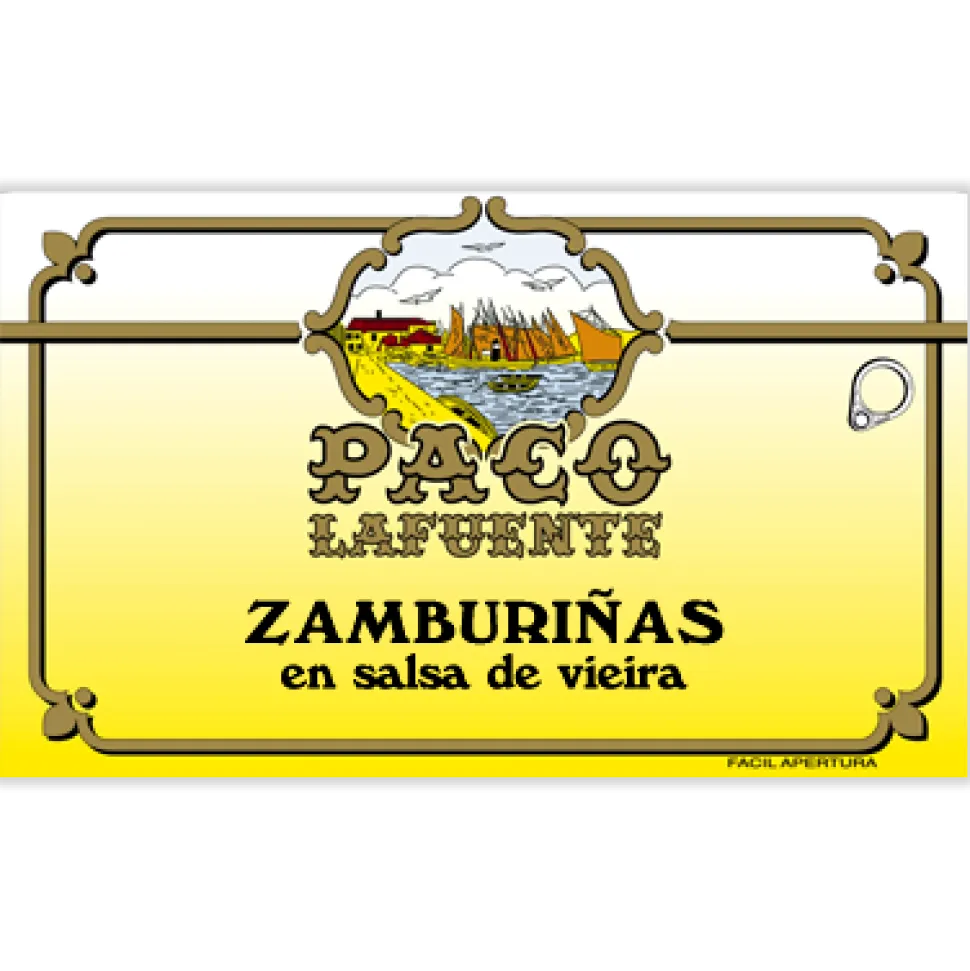Zamburiñas en salsa de vieira de las Rías Gallegas