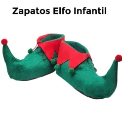 Zapatos de Elfo Infantil 25x13 cm