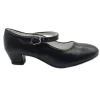Online Disfraces Lucero Zapatos Sevillana lisos negros infantil